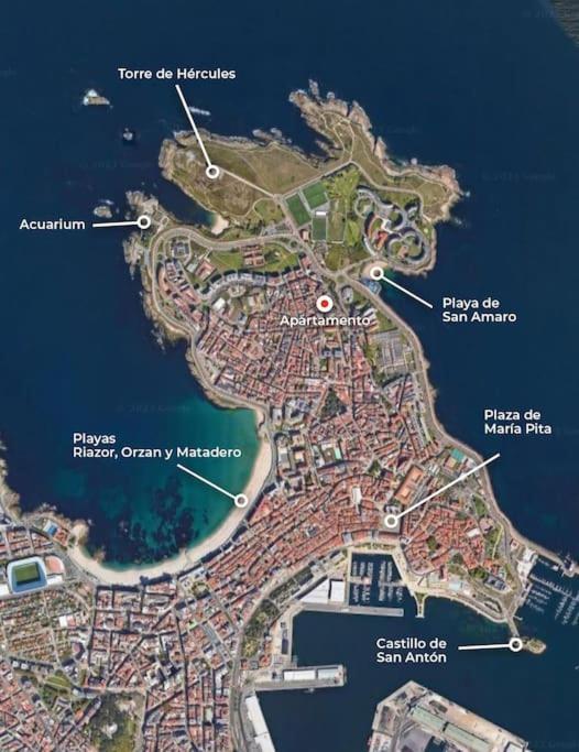 Apartamento Torre De Hercules A Coruña Εξωτερικό φωτογραφία
