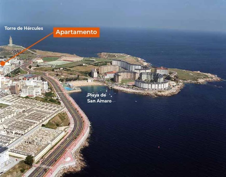 Apartamento Torre De Hercules A Coruña Εξωτερικό φωτογραφία