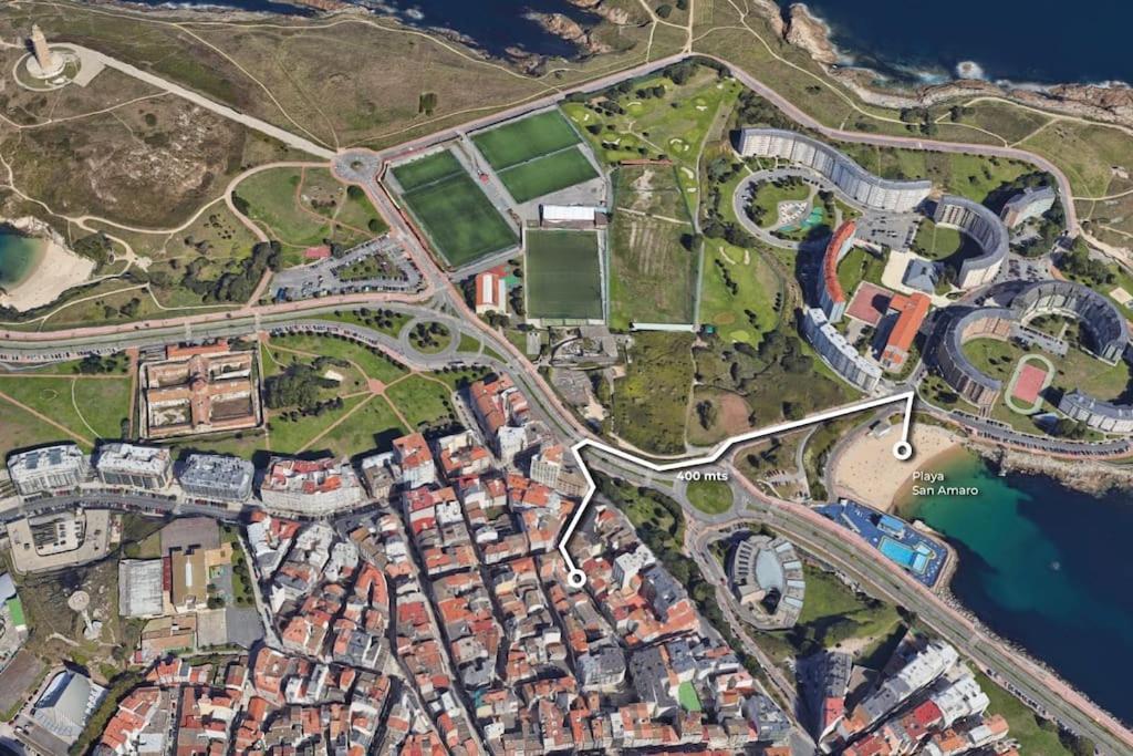 Apartamento Torre De Hercules A Coruña Εξωτερικό φωτογραφία